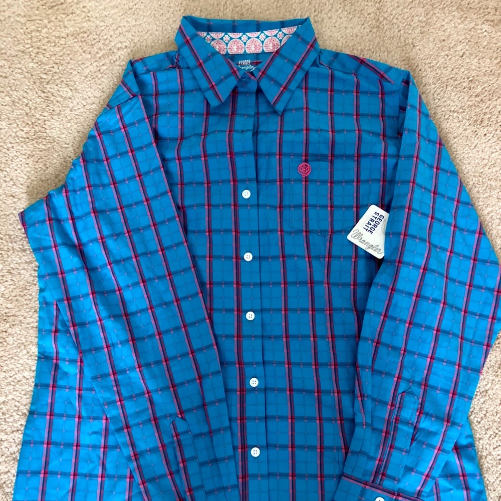 Women’s Wrangler George Strait Plaid Shirt